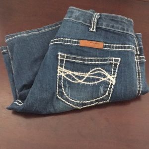 Cowgirl Tuff jean shorts